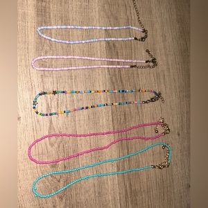 beaded necklaces